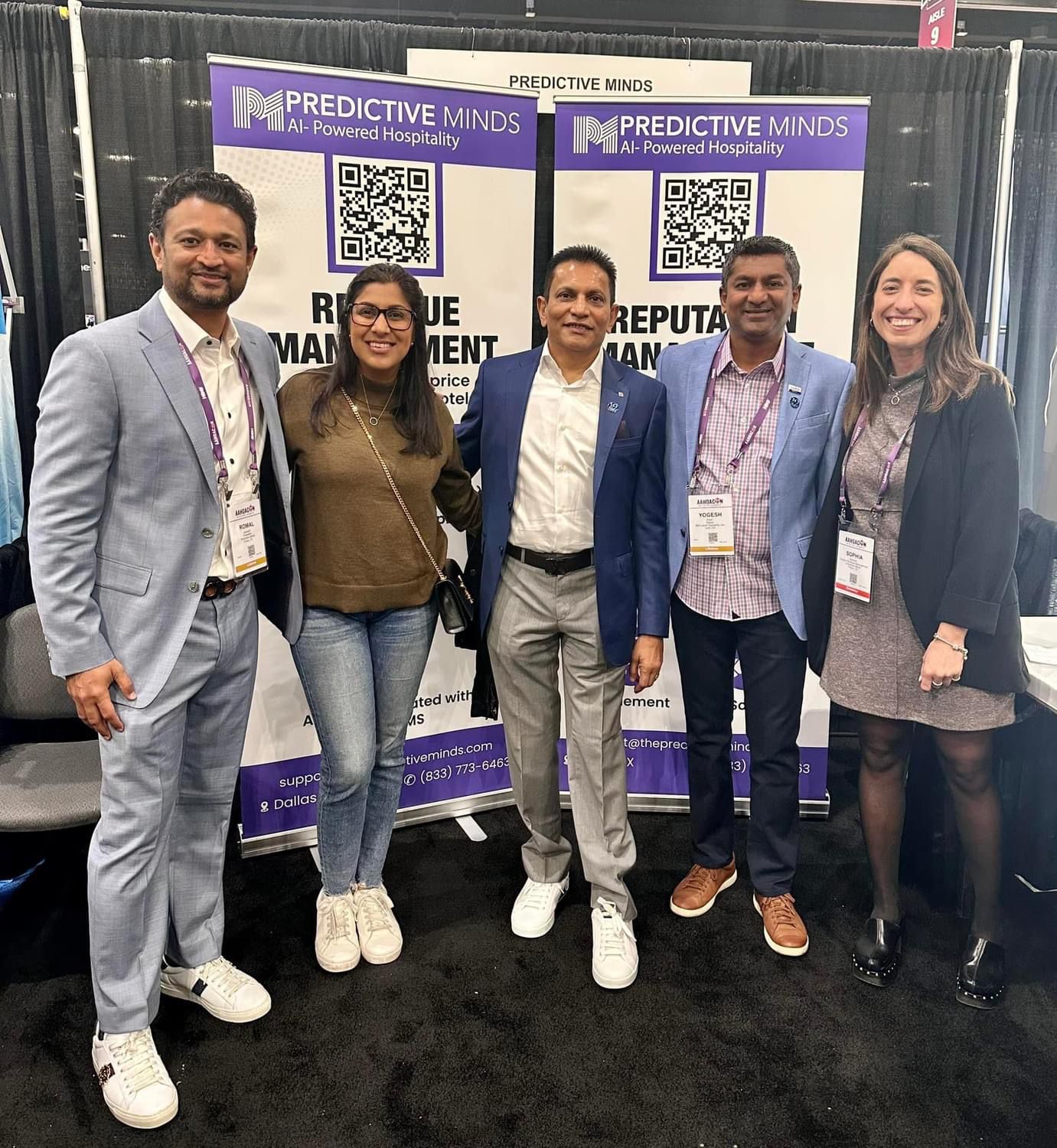 A moment with the Predictive Minds team